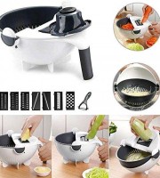 9 in 1 Magic Vegetable Cutter  [সবজি কাটা ধোয়া এক মেশিনে]