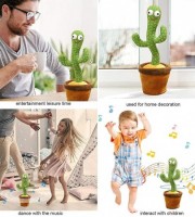 টকিং ও ডান্সিং ক্যাকটাস- Talking & Dancing Cactus Toy